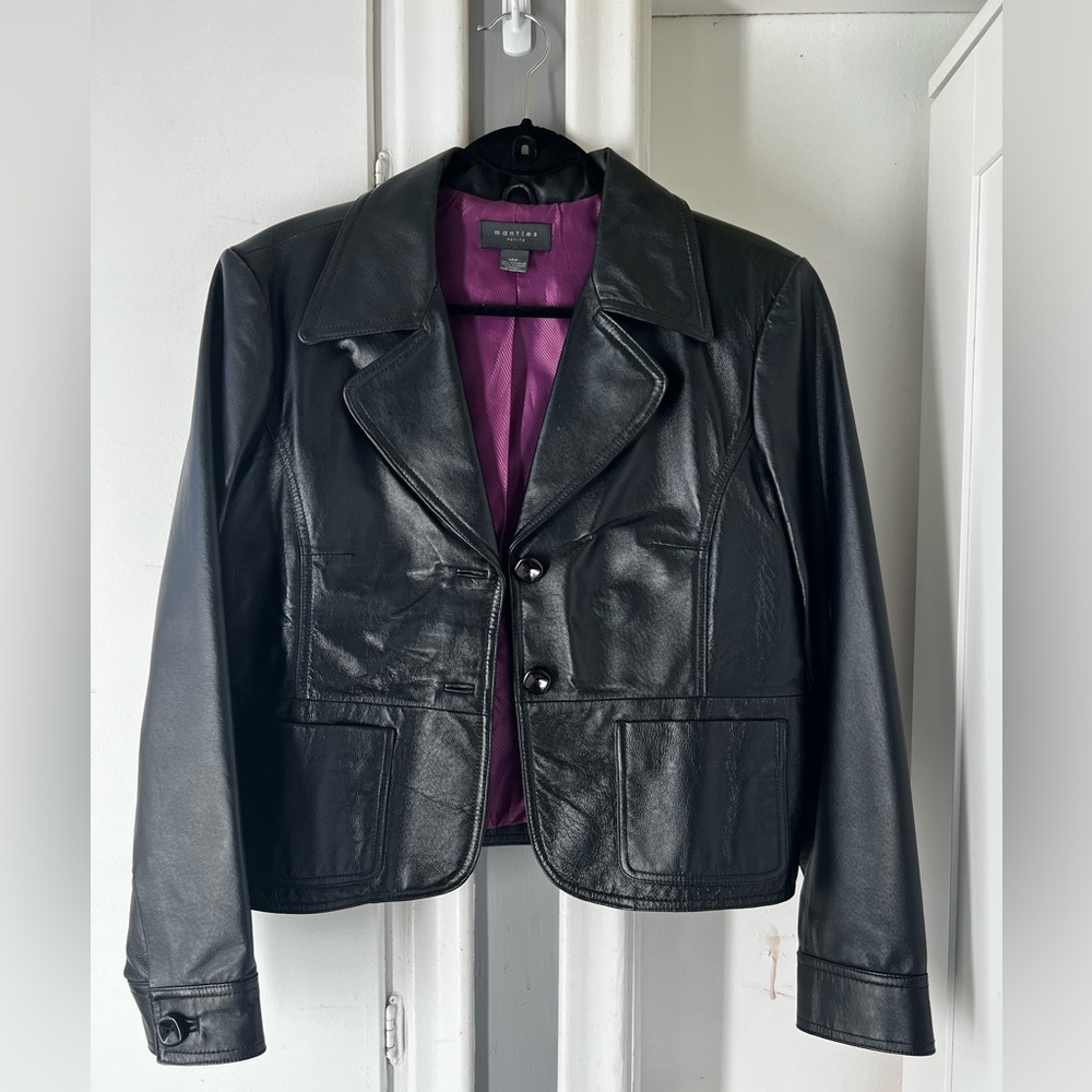 Leather jacket